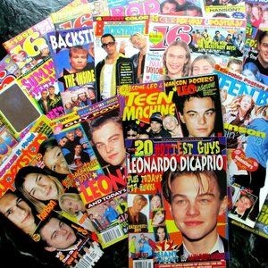 I S O late 90s teen magazines - hanson BSB Nsync
